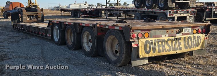 image for item DW3213 1993 Atoka lowboy equipment trailer