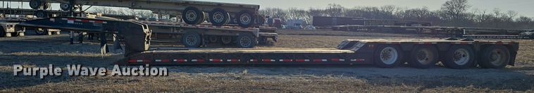 image for item DW3213 1993 Atoka lowboy equipment trailer