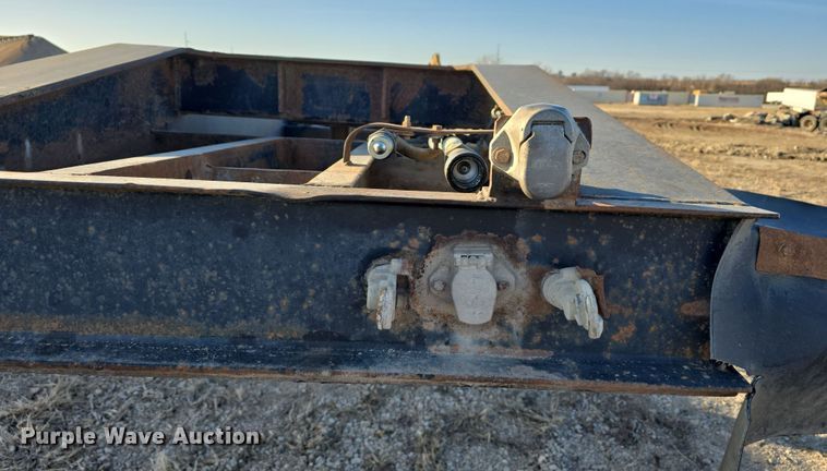 image for item DW3213 1993 Atoka lowboy equipment trailer
