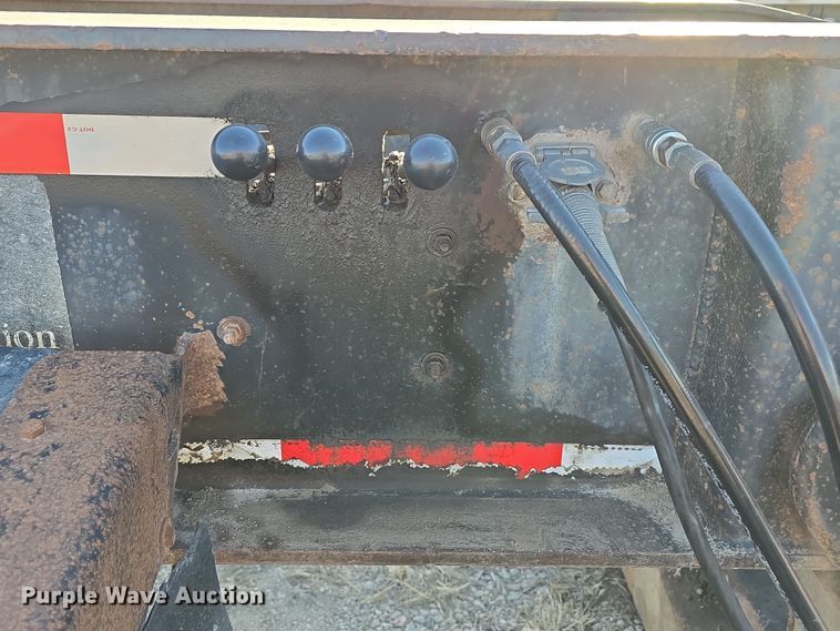 image for item DW3213 1993 Atoka lowboy equipment trailer