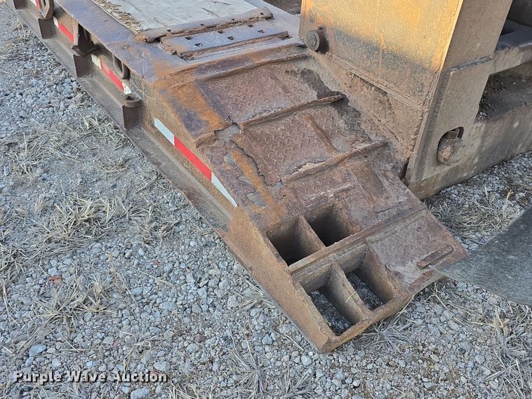 image for item DW3213 1993 Atoka lowboy equipment trailer