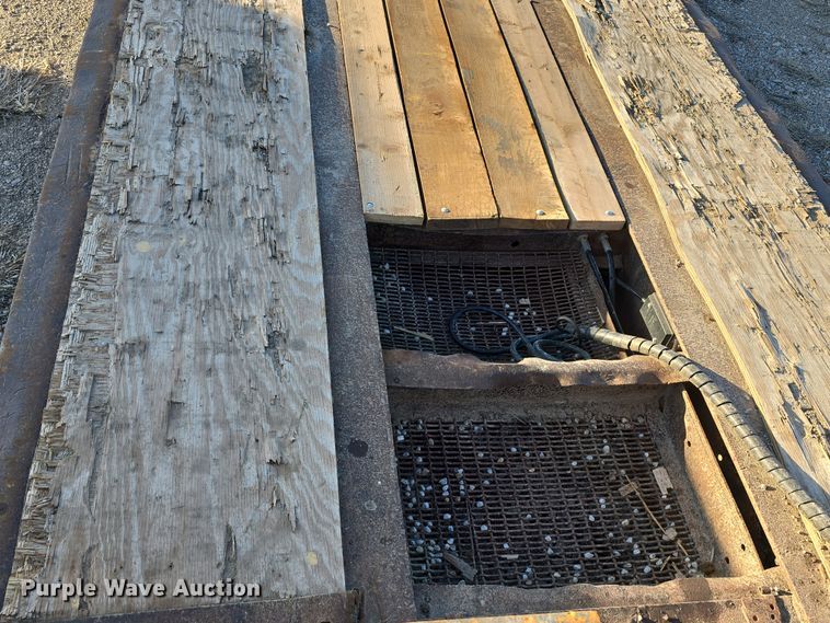 image for item DW3213 1993 Atoka lowboy equipment trailer