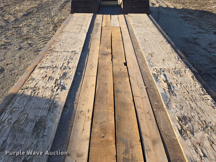 image for item DW3213 1993 Atoka lowboy equipment trailer