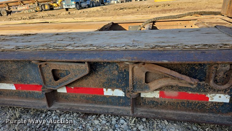 image for item DW3213 1993 Atoka lowboy equipment trailer