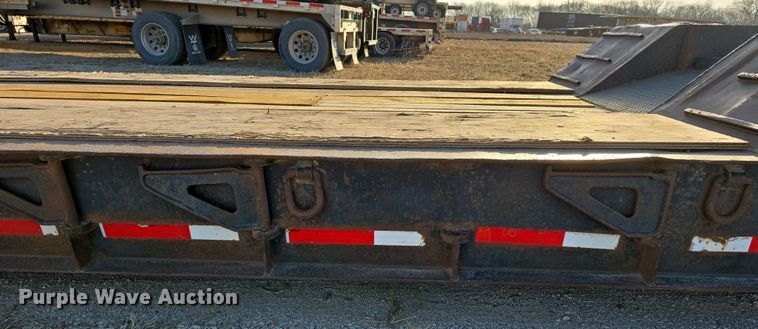 image for item DW3213 1993 Atoka lowboy equipment trailer