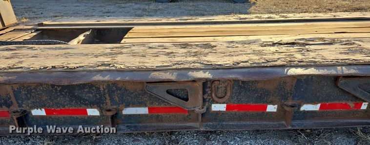image for item DW3213 1993 Atoka lowboy equipment trailer