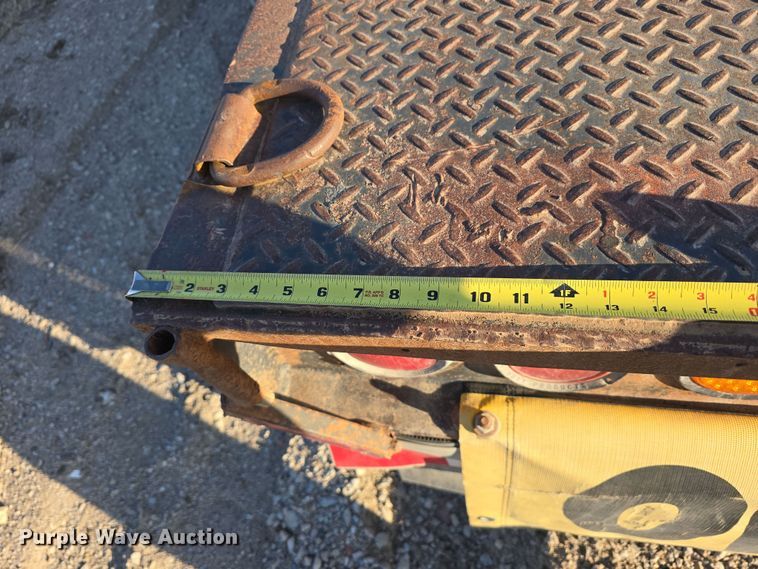 image for item DW3213 1993 Atoka lowboy equipment trailer