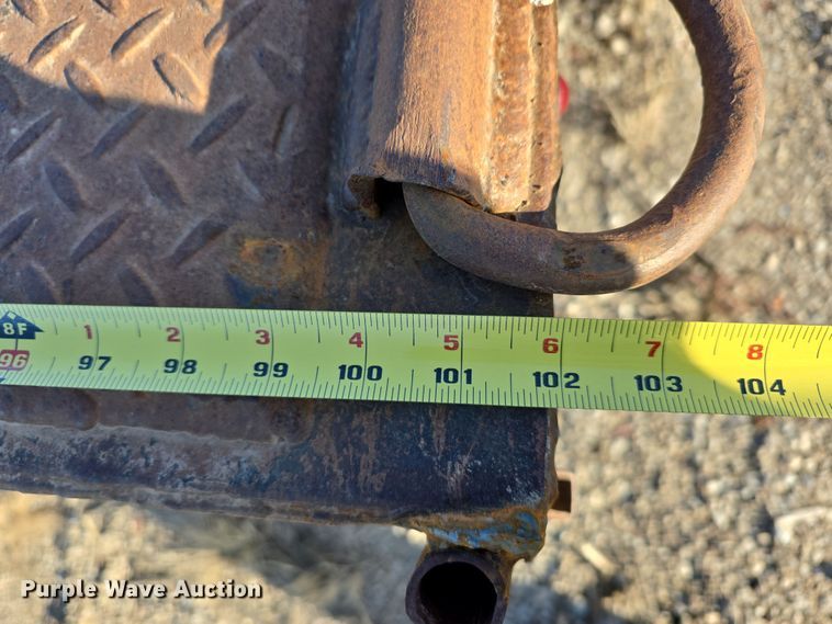 image for item DW3213 1993 Atoka lowboy equipment trailer