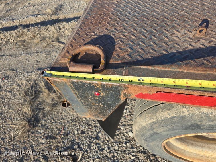 image for item DW3213 1993 Atoka lowboy equipment trailer