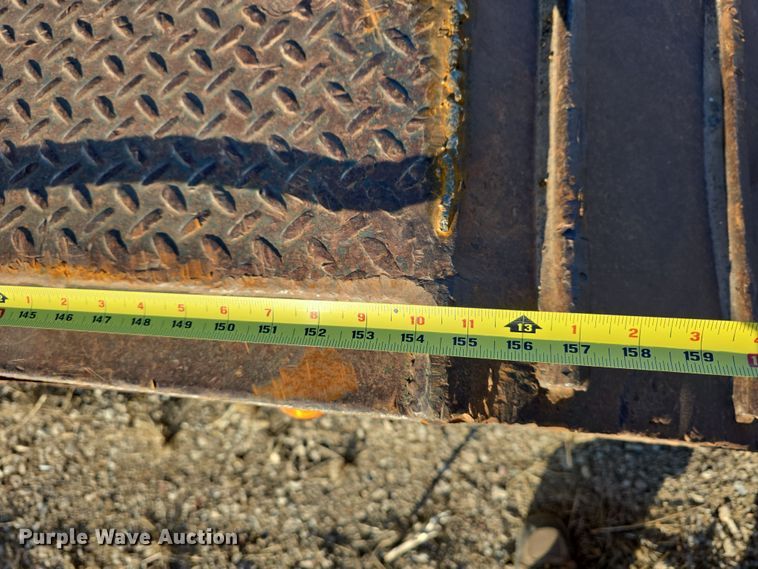 image for item DW3213 1993 Atoka lowboy equipment trailer