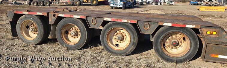 image for item DW3213 1993 Atoka lowboy equipment trailer