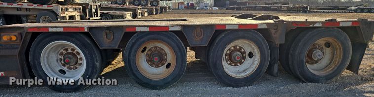 image for item DW3213 1993 Atoka lowboy equipment trailer