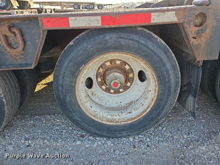 image for item DW3213 1993 Atoka lowboy equipment trailer