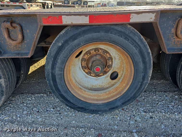 image for item DW3213 1993 Atoka lowboy equipment trailer