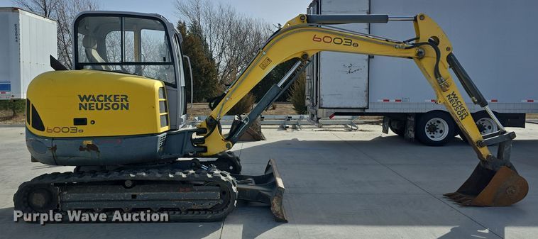 image for item DW3224 2010 Wacker Neuson 6003 mini excavator