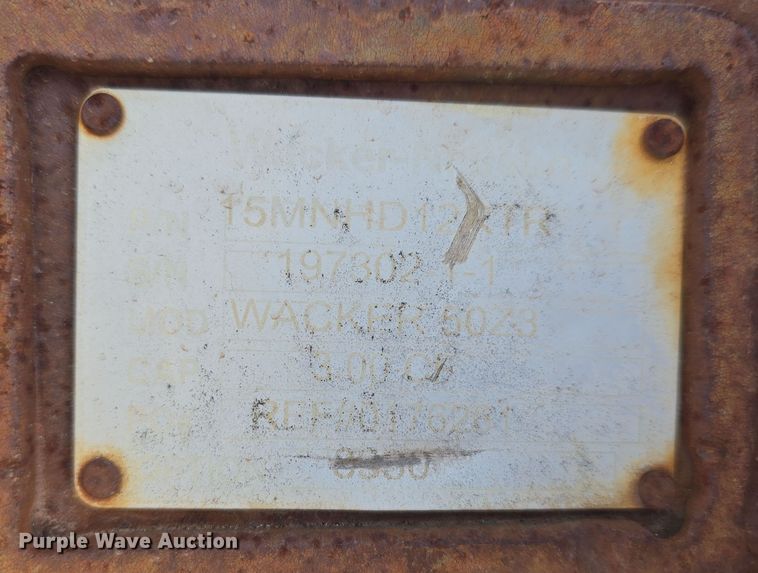 image for item DW3224 2010 Wacker Neuson 6003 mini excavator