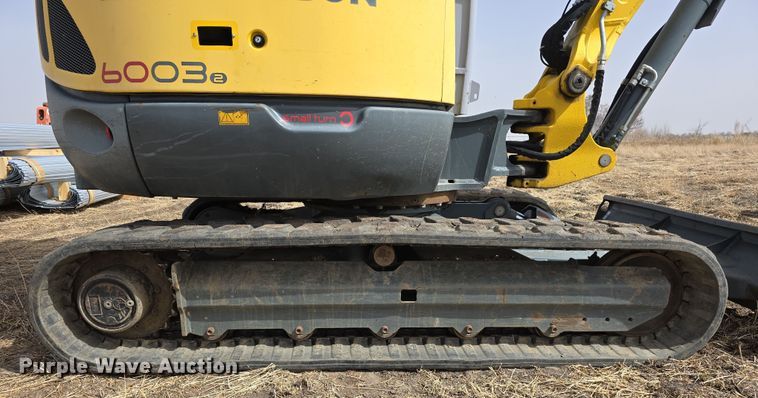 image for item DW3227 2014 Wacker Neuson 6003 mini excavator