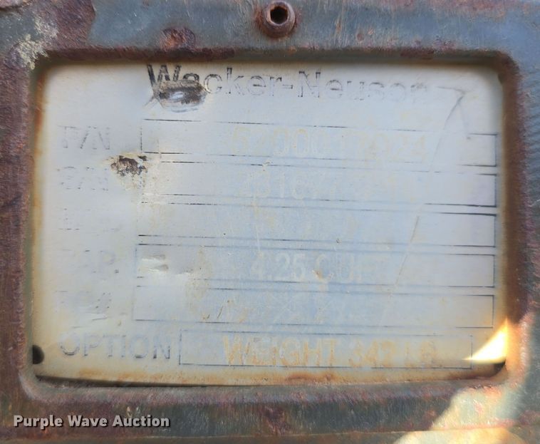 image for item DW3227 2014 Wacker Neuson 6003 mini excavator