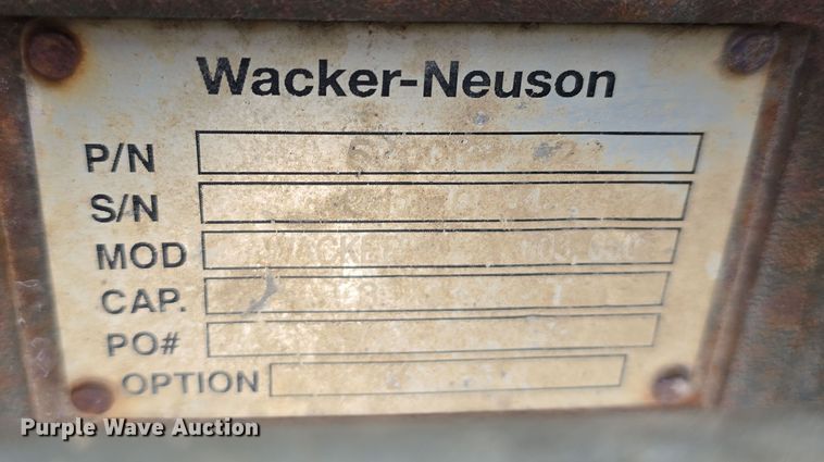 image for item DW3227 2014 Wacker Neuson 6003 mini excavator