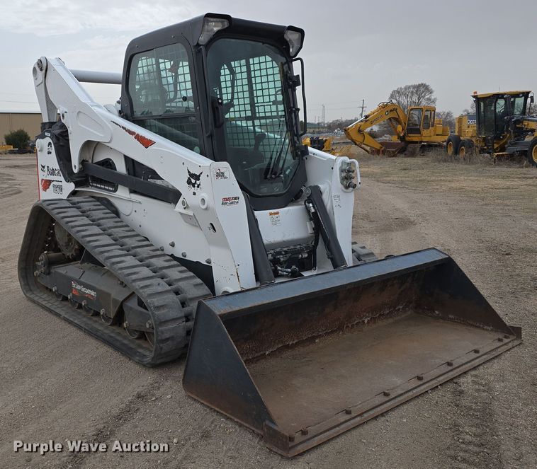 image for item DW3228 2022 Bobcat T870 tracked skid steer loader