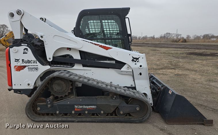 image for item DW3228 2022 Bobcat T870 tracked skid steer loader