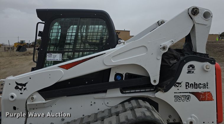 image for item DW3228 2022 Bobcat T870 tracked skid steer loader
