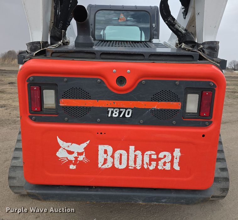 image for item DW3228 2022 Bobcat T870 tracked skid steer loader
