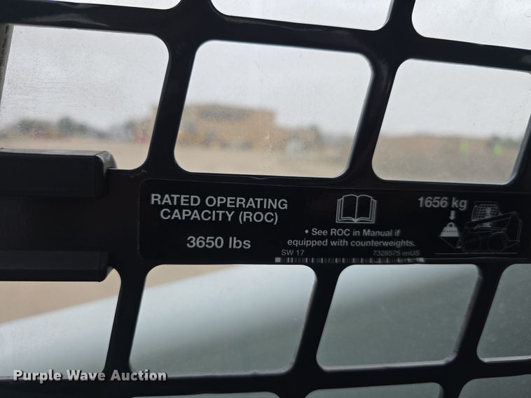 image for item DW3228 2022 Bobcat T870 tracked skid steer loader