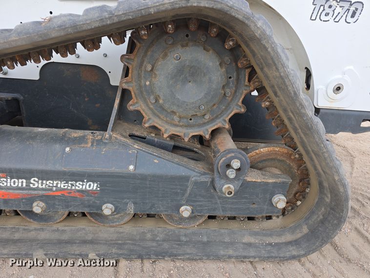 image for item DW3228 2022 Bobcat T870 tracked skid steer loader