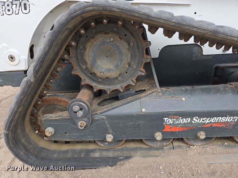 image for item DW3228 2022 Bobcat T870 tracked skid steer loader