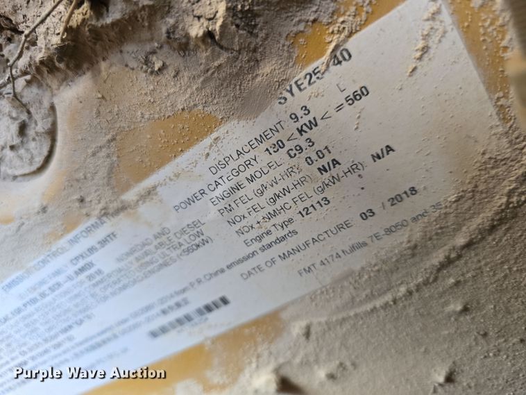 image for item DW3231 2018 Caterpillar 12M3 AWD motor grader