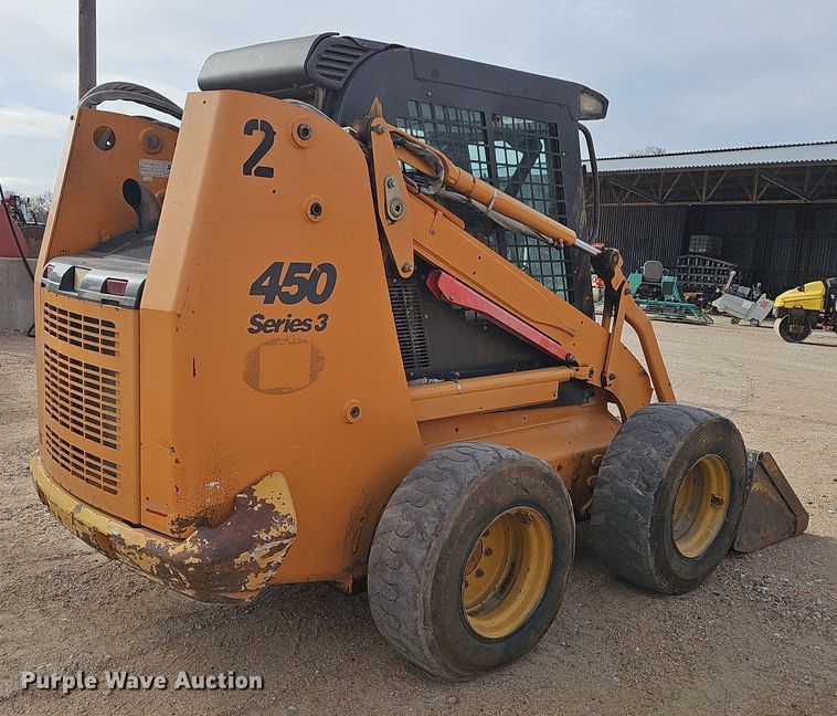 image for item DW3245 2011 Case 450 Series 3 skid steer loader