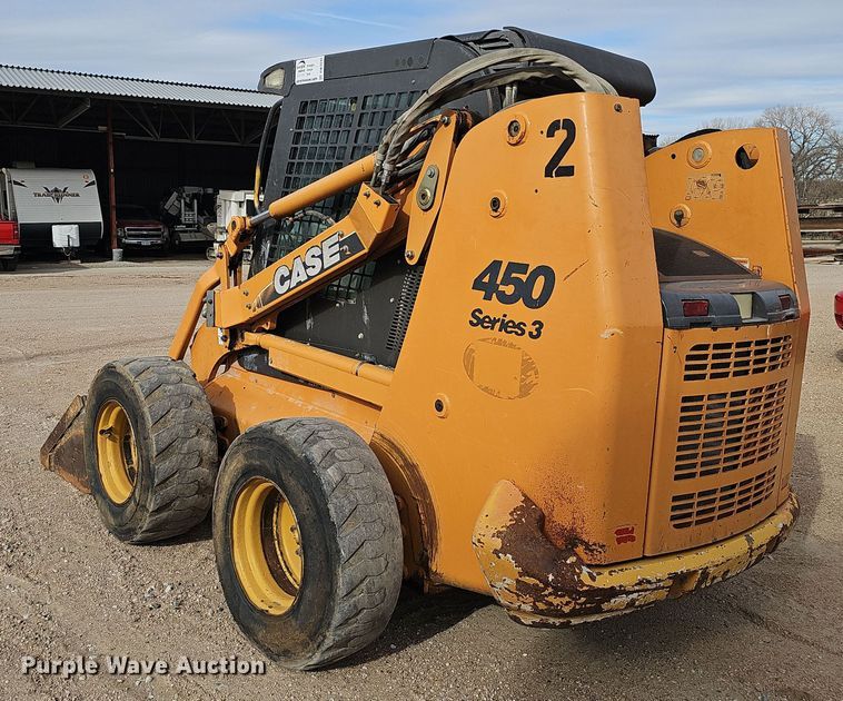 image for item DW3245 2011 Case 450 Series 3 skid steer loader