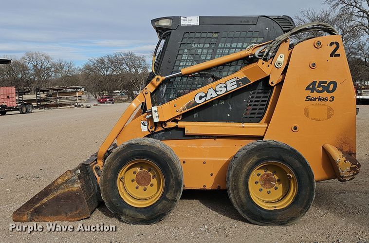 image for item DW3245 2011 Case 450 Series 3 skid steer loader