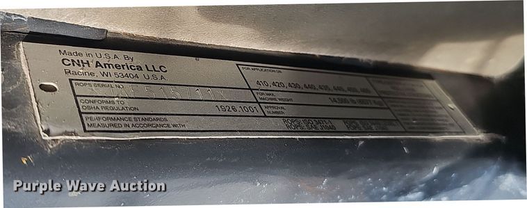 image for item DW3245 2011 Case 450 Series 3 skid steer loader