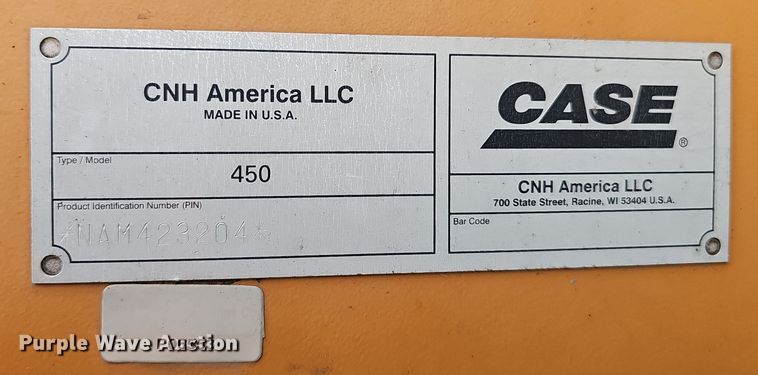 image for item DW3245 2011 Case 450 Series 3 skid steer loader