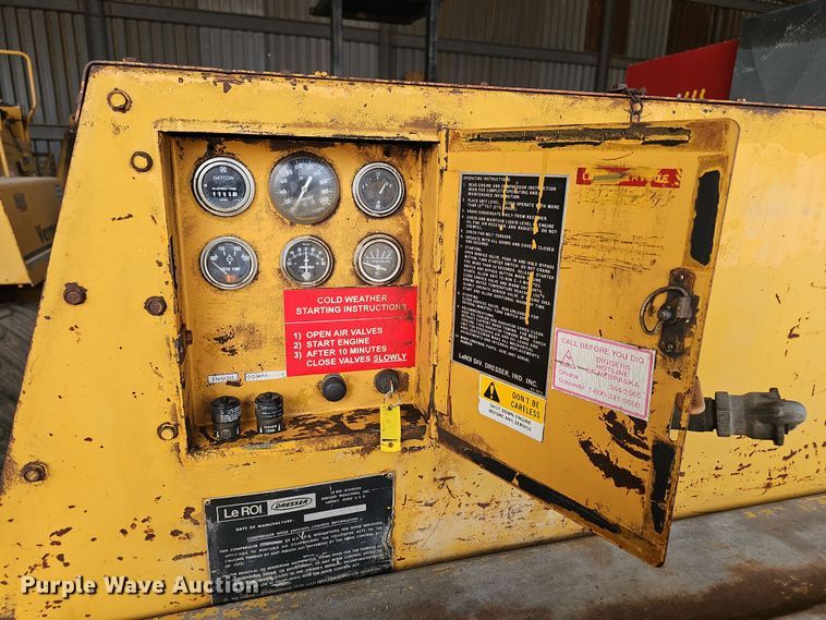 image for item DW3246 LeRoi Dresser Q185DJD-E air compressor