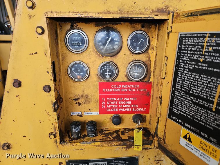 image for item DW3246 LeRoi Dresser Q185DJD-E air compressor
