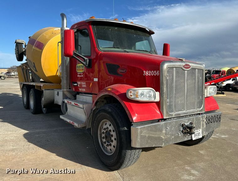 image for item DW5062 2019 Peterbilt 567 ready mix truck