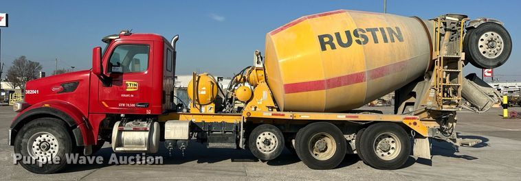 image for item DW5063 2016 Peterbilt 365 ready mix truck