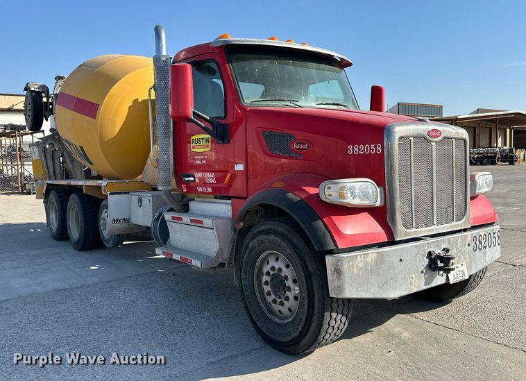 image for item DW5064 2019 Peterbilt 365 ready mix truck
