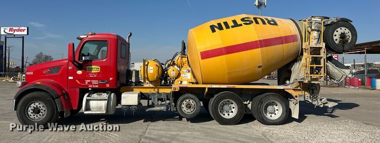 image for item DW5064 2019 Peterbilt 365 ready mix truck