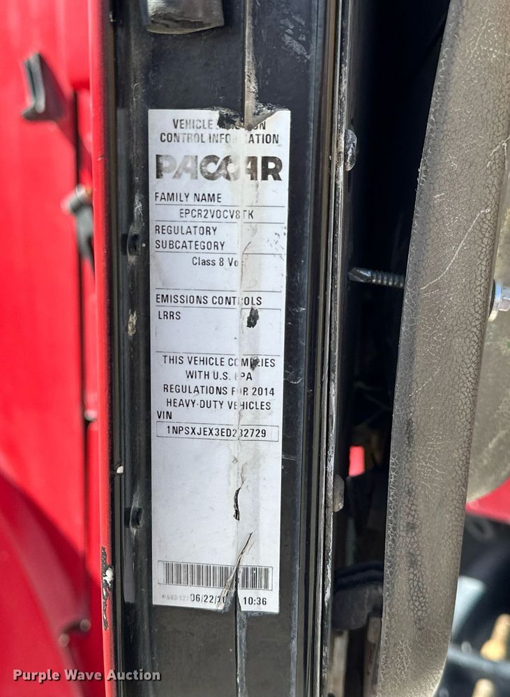 image for item DW5067 2014 Peterbilt 365 ready mix truck