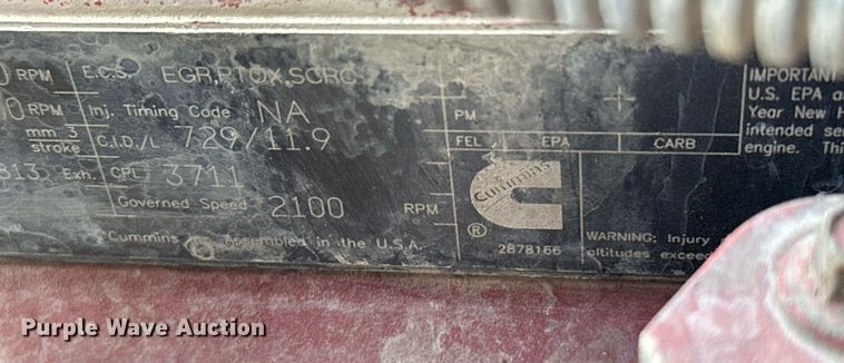 image for item DW5069 2015 Peterbilt 567 ready mix truck