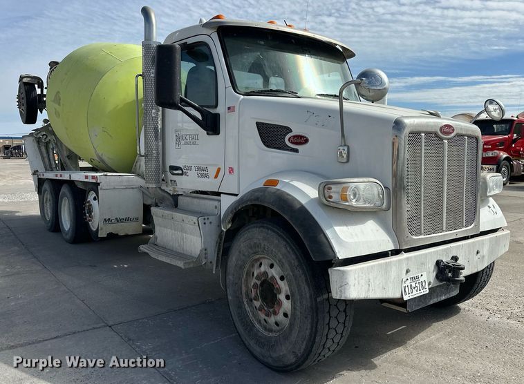 image for item DW5076 2018 Peterbilt 567 ready mix truck