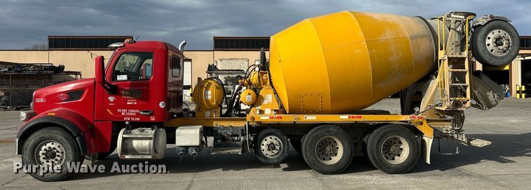 image for item DW5079 2017 Peterbilt 567 ready mix truck