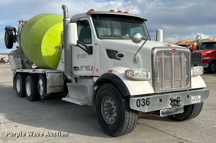 image for item DW5082 2017 Peterbilt 567 ready mix truck
