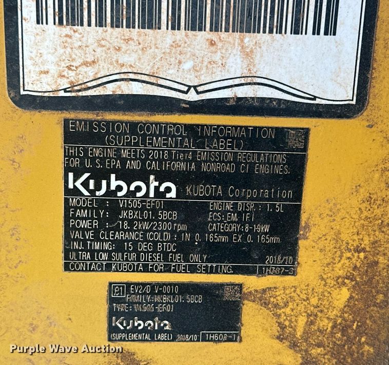 image for item DW5087 2020 Vermeer S925TX compact utility loader