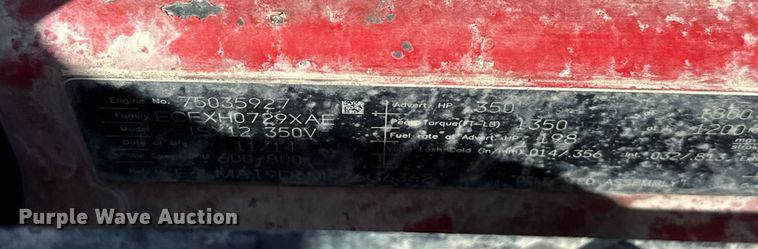 image for item DW5089 2015 Peterbilt 365 ready mix truck