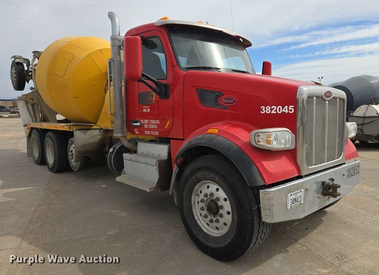 image for item DW5090 2017 Peterbilt 567 ready mix truck